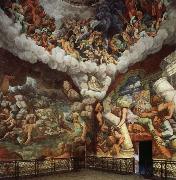 Giulio Romano, The Giants Hurled Down from Olympus